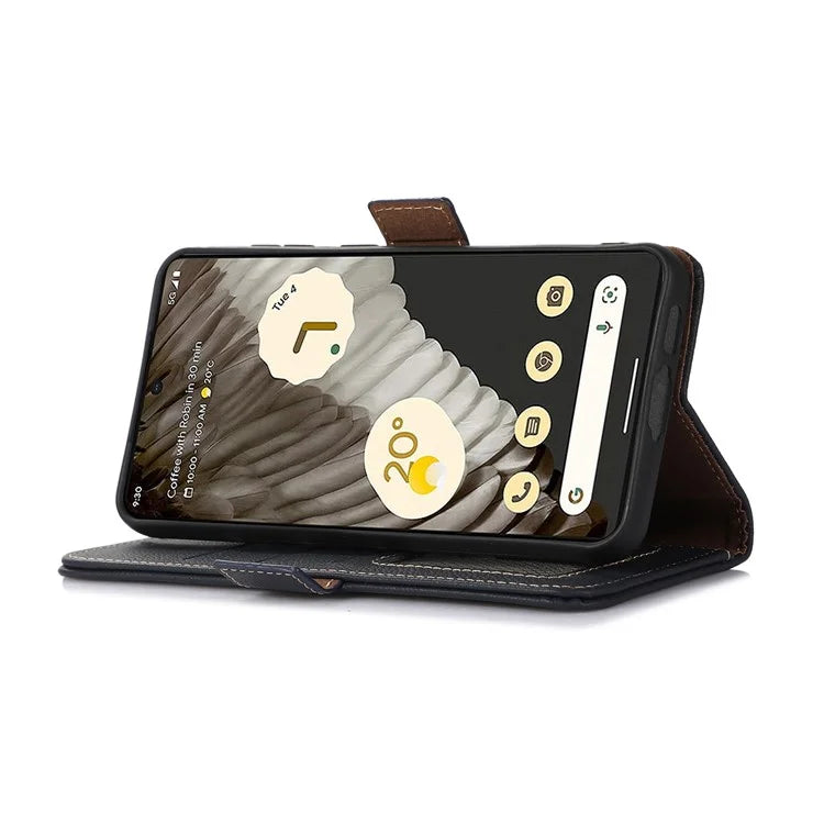 TJ For Google Pixel 8a Case RFID Blocking Phone Wallet Cover