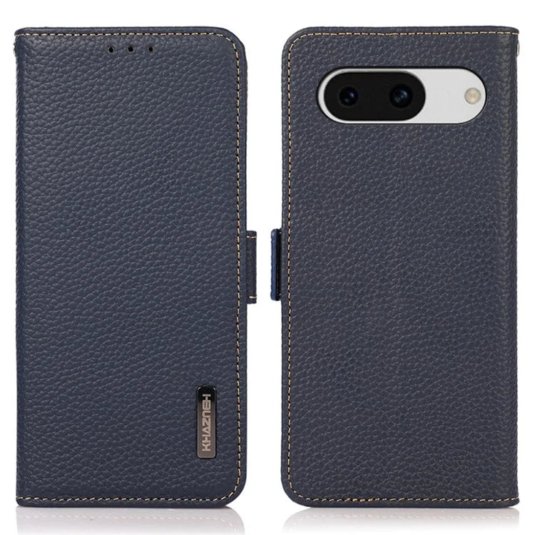KHAZNEH For Google Pixel 8a Case RFID Blocking Wallet Stand Phone Cover