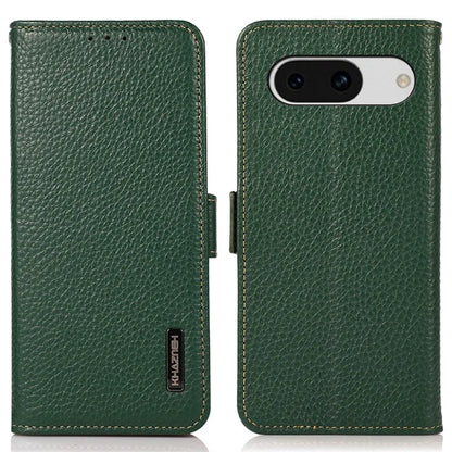 KHAZNEH For Google Pixel 8a Case RFID Blocking Wallet Stand Phone Cover