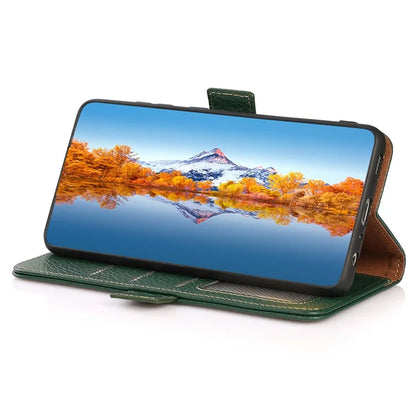 KHAZNEH For Google Pixel 8a Case RFID Blocking Wallet Stand Phone Cover
