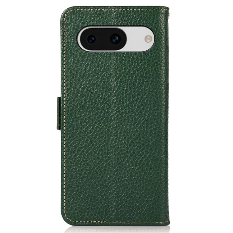 KHAZNEH For Google Pixel 8a Case RFID Blocking Wallet Stand Phone Cover