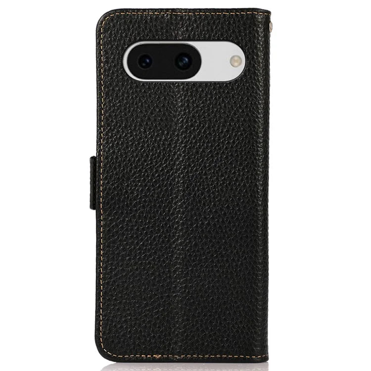 KHAZNEH For Google Pixel 8a Case RFID Blocking Wallet Stand Phone Cover