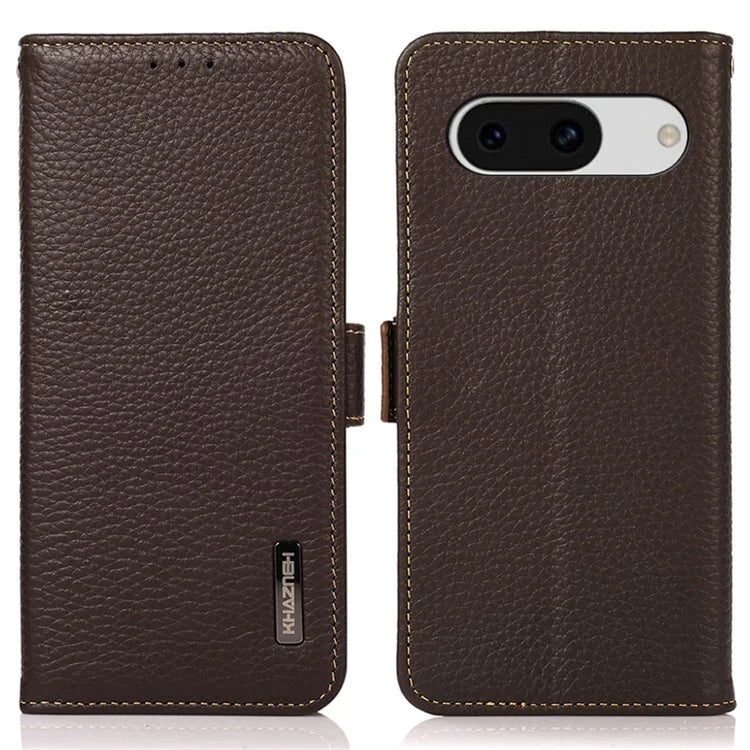 KHAZNEH For Google Pixel 8a Case RFID Blocking Wallet Stand Phone Cover