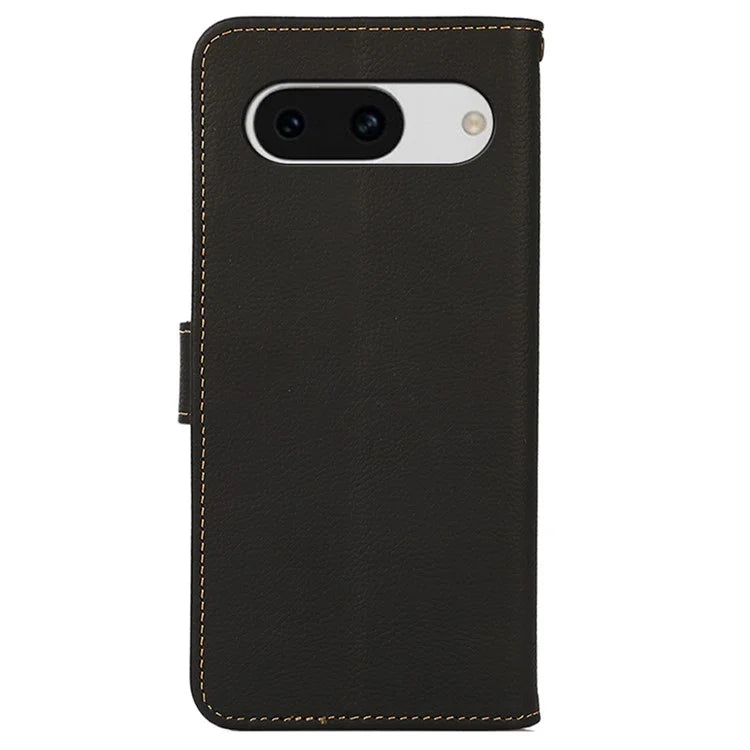 KHAZNEH For Google Pixel 8a Case Wallet RFID Blocking Phone Stand Cover