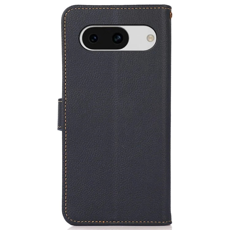 KHAZNEH For Google Pixel 8a Case Wallet RFID Blocking Phone Stand Cover