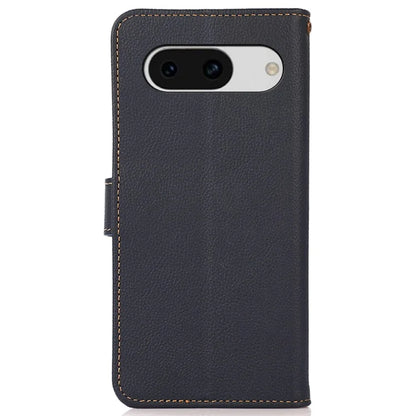 KHAZNEH For Google Pixel 8a Case Wallet RFID Blocking Phone Stand Cover