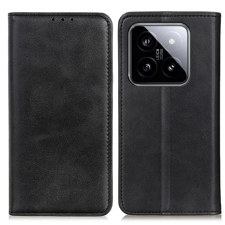 For Xiaomi 14 Pro Case Split Leather Cover with Wallet Stand