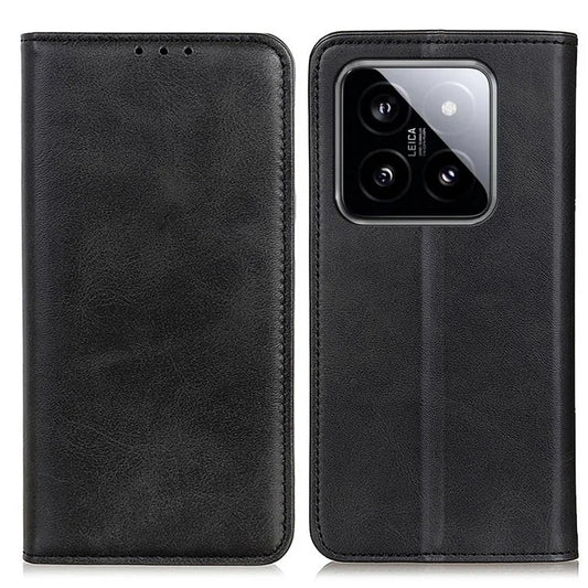 For Xiaomi 14 Pro Case Split Leather Cover with Wallet Stand