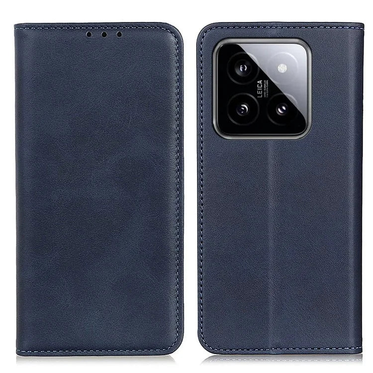For Xiaomi 14 Pro Case Split Leather Cover with Wallet Stand