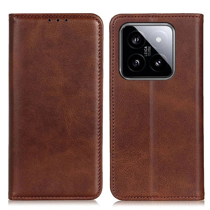 For Xiaomi 14 Pro Case Split Leather Cover with Wallet Stand