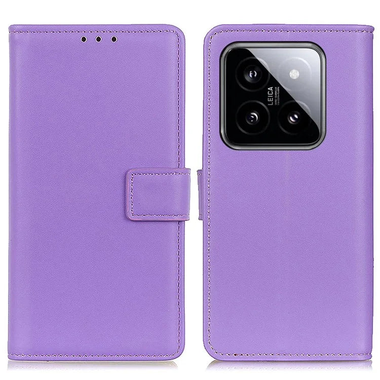 For Xiaomi 14 Pro Case Wallet PU Leather Drop-proof Phone Cover