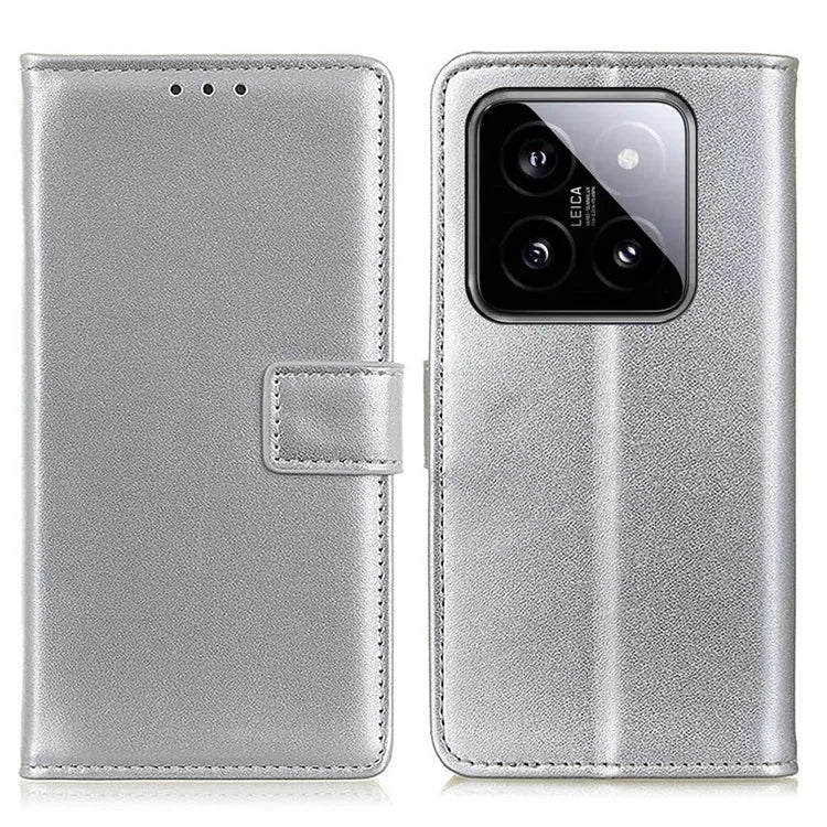 For Xiaomi 14 Pro Case Wallet PU Leather Drop-proof Phone Cover