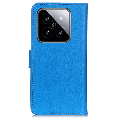 For Xiaomi 14 Pro Case Litchi Texture Wallet Leather Flip Phone Cover