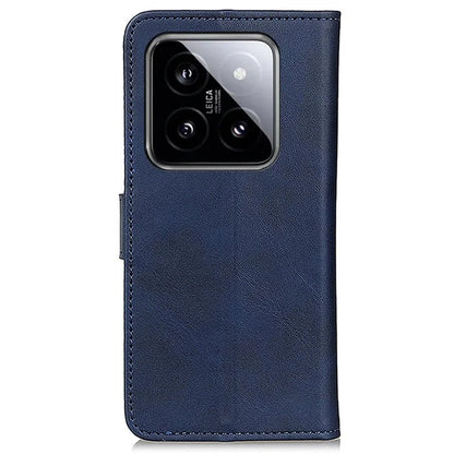 For Xiaomi 14 Pro Case Cowhide Texture PU Leather Wallet Phone Cover
