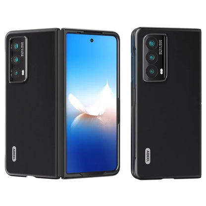 ABEEL For Honor Magic Vs2 5G Case Genuine Cow Leather+PC Anti-Fall Phone Cover