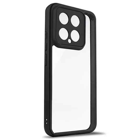 For Xiaomi 14 Case Dustproof Cell Phone Shell TPU + PC HD Clear Mobile Phone Cover