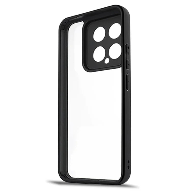 For Xiaomi 14 Case Dustproof Cell Phone Shell TPU + PC HD Clear Mobile Phone Cover