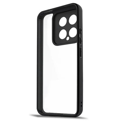 For Xiaomi 14 Case Dustproof Cell Phone Shell TPU + PC HD Clear Mobile Phone Cover