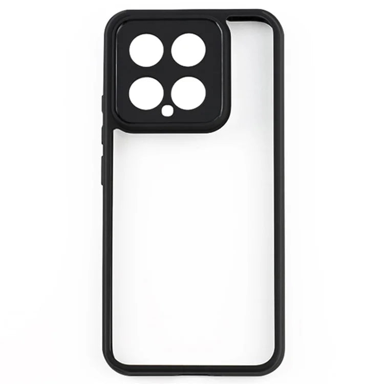 For Xiaomi 14 Case Dustproof Cell Phone Shell TPU + PC HD Clear Mobile Phone Cover