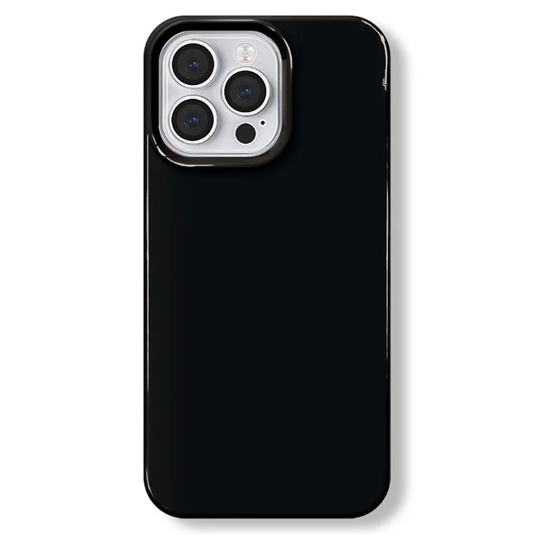 For iPhone 15 Pro Phone Case Glossy Surface Flexible TPU Cover