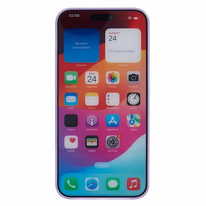 For iPhone 15 Pro Case Scratch-resistant Ultra-Thin PC Smartphone Cover