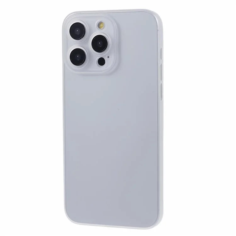 For iPhone 15 Pro Max Ultra-Thin Case Scratch-resistant PC Smartphone Back Shell Cover