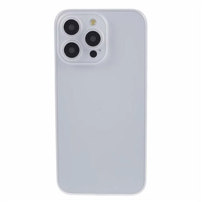 For iPhone 15 Pro Max Ultra-Thin Case Scratch-resistant PC Smartphone Back Shell Cover