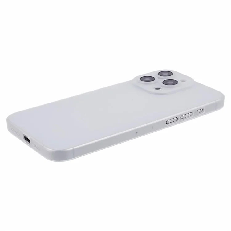 For iPhone 15 Pro Max Ultra-Thin Case Scratch-resistant PC Smartphone Back Shell Cover