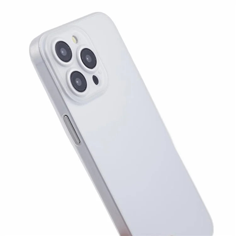 For iPhone 15 Pro Max Ultra-Thin Case Scratch-resistant PC Smartphone Back Shell Cover