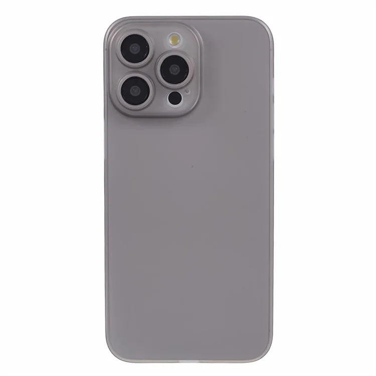 For iPhone 15 Pro Max Ultra-Thin Case Scratch-resistant PC Smartphone Back Shell Cover