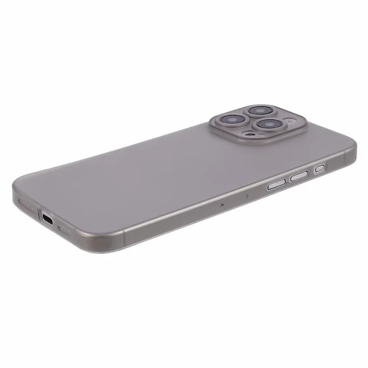 For iPhone 15 Pro Max Ultra-Thin Case Scratch-resistant PC Smartphone Back Shell Cover