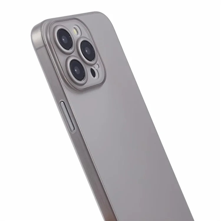 For iPhone 15 Pro Max Ultra-Thin Case Scratch-resistant PC Smartphone Back Shell Cover