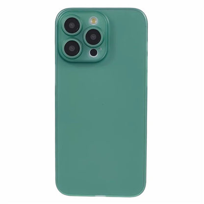For iPhone 15 Pro Max Ultra-Thin Case Scratch-resistant PC Smartphone Back Shell Cover