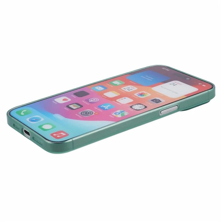 For iPhone 15 Pro Max Ultra-Thin Case Scratch-resistant PC Smartphone Back Shell Cover
