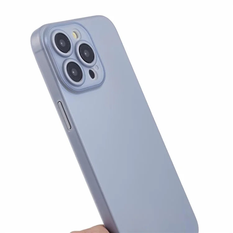 For iPhone 15 Pro Max Ultra-Thin Case Scratch-resistant PC Smartphone Back Shell Cover