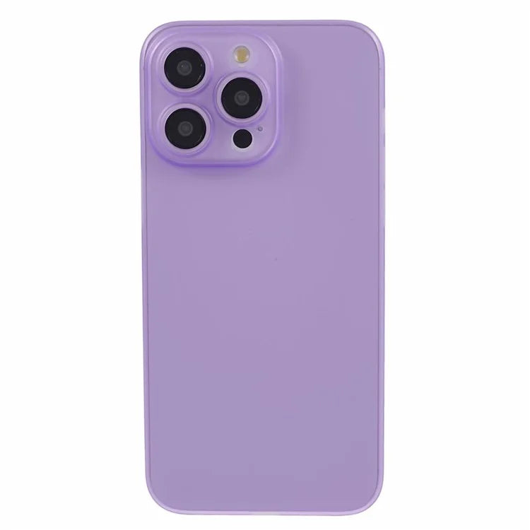 For iPhone 15 Pro Max Ultra-Thin Case Scratch-resistant PC Smartphone Back Shell Cover