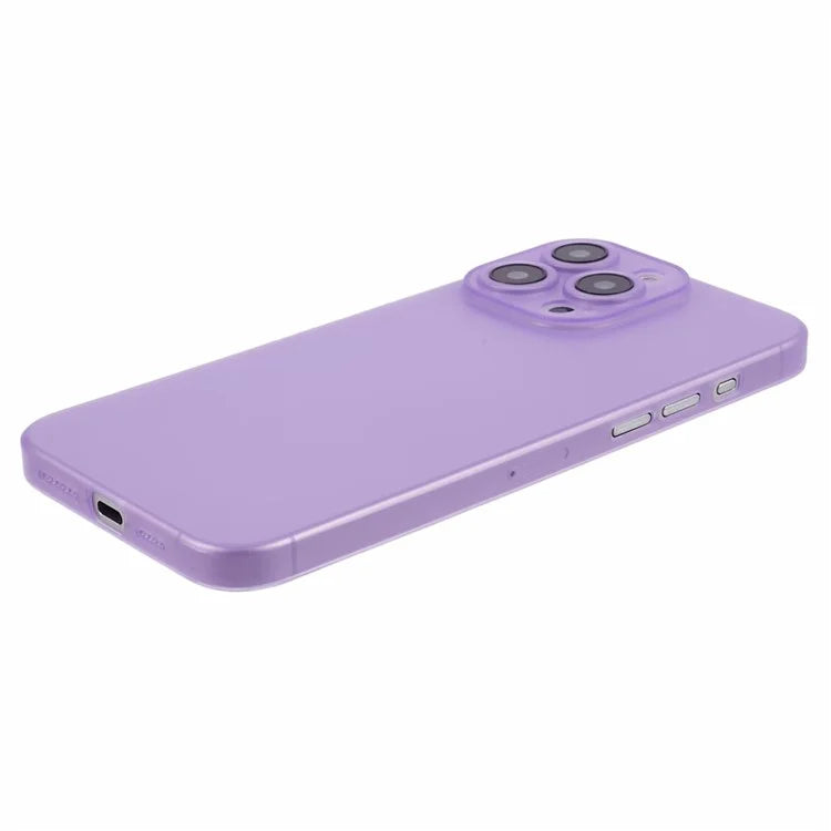 For iPhone 15 Pro Max Ultra-Thin Case Scratch-resistant PC Smartphone Back Shell Cover