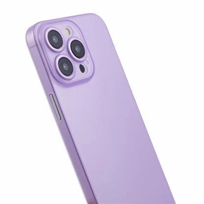 For iPhone 15 Pro Max Ultra-Thin Case Scratch-resistant PC Smartphone Back Shell Cover