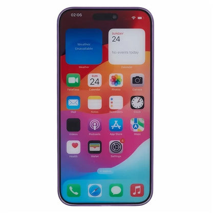 For iPhone 15 Pro Max Ultra-Thin Case Scratch-resistant PC Smartphone Back Shell Cover