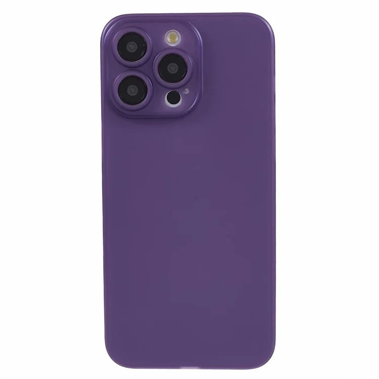 For iPhone 15 Pro Max Ultra-Thin Case Scratch-resistant PC Smartphone Back Shell Cover