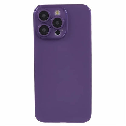 For iPhone 15 Pro Max Ultra-Thin Case Scratch-resistant PC Smartphone Back Shell Cover