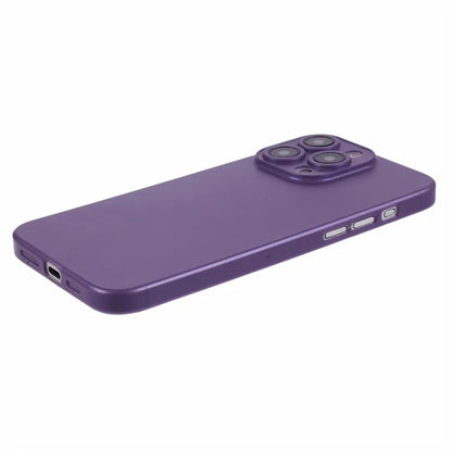 For iPhone 15 Pro Max Ultra-Thin Case Scratch-resistant PC Smartphone Back Shell Cover