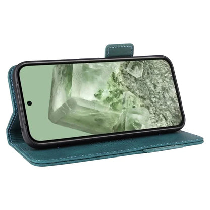 For Google Pixel 8a Case Hardware Decor PU Leather Stand Phone Cover