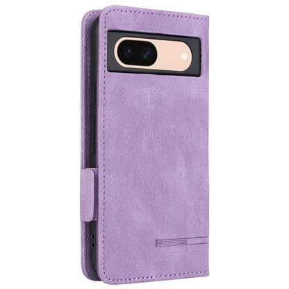 For Google Pixel 8a Case Hardware Decor PU Leather Stand Phone Cover
