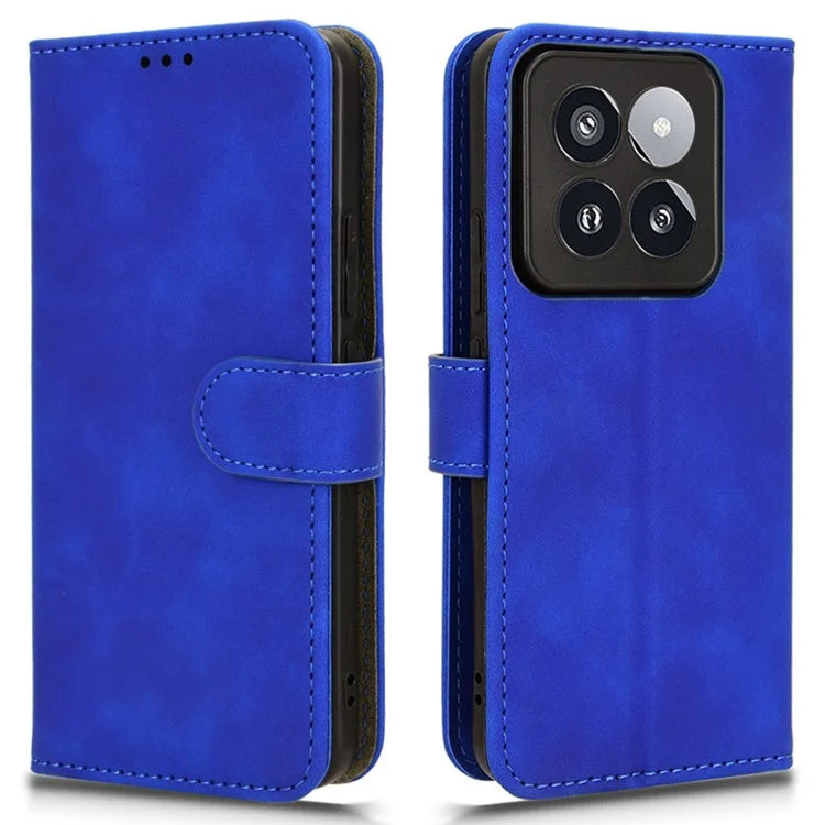 For Xiaomi 14 Pro Phone Case Shockproof PU Leather Wallet Soft Cell Phone Cover