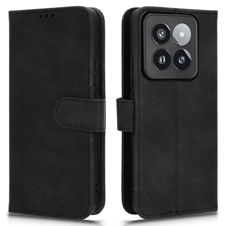 For Xiaomi 14 Pro Phone Case Shockproof PU Leather Wallet Soft Cell Phone Cover