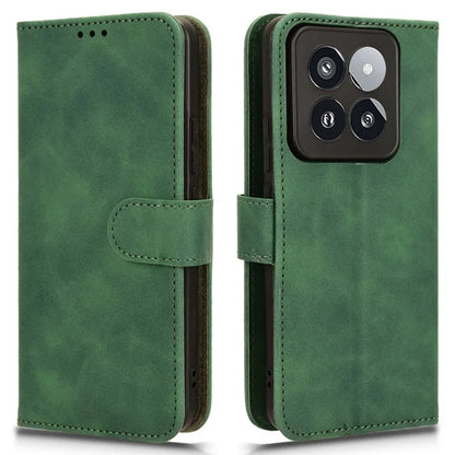 For Xiaomi 14 Pro Phone Case Shockproof PU Leather Wallet Soft Cell Phone Cover