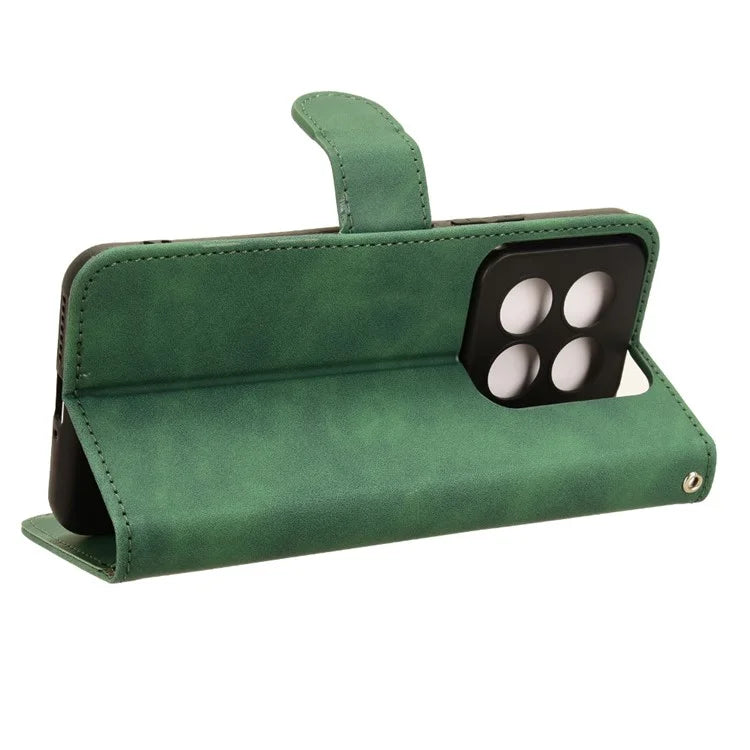 For Xiaomi 14 Pro Phone Case Shockproof PU Leather Wallet Soft Cell Phone Cover