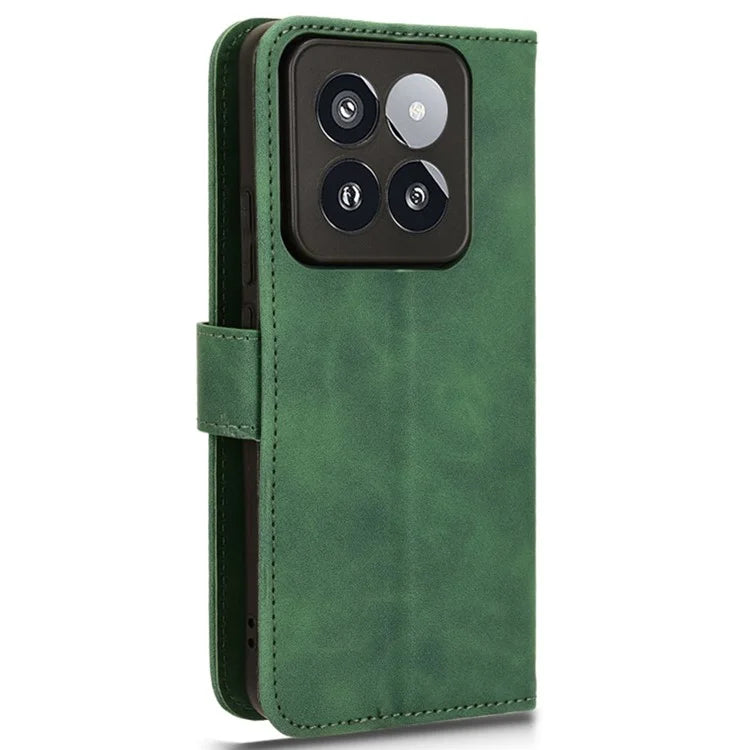 For Xiaomi 14 Pro Phone Case Shockproof PU Leather Wallet Soft Cell Phone Cover