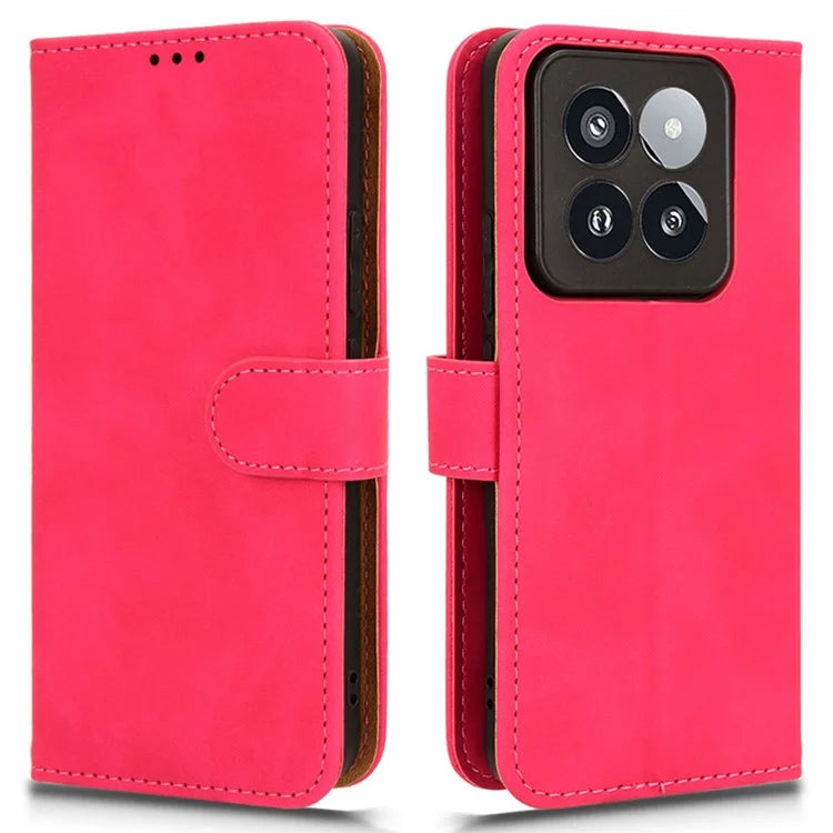 For Xiaomi 14 Pro Phone Case Shockproof PU Leather Wallet Soft Cell Phone Cover